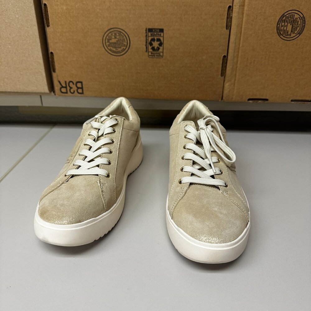 Vionic Women's Kearney Sneakers in Metallic Gold, 11 - Picture 3 of 7